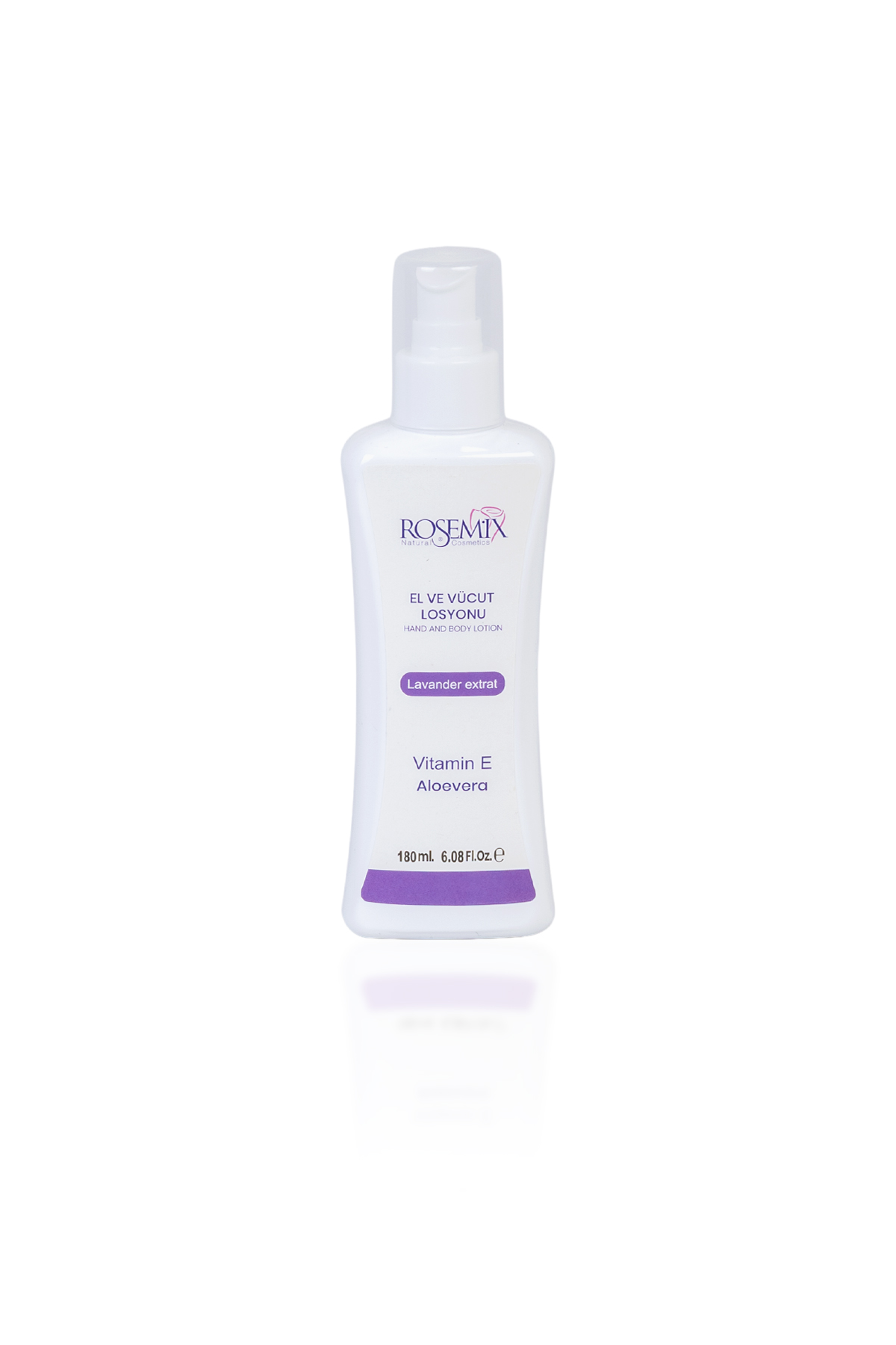 Rosemix - Lavanta Özlü Alovera Vitamin-E El Ve Vücut Losyonu 180 ml - 2 Adetlik Set Ürün