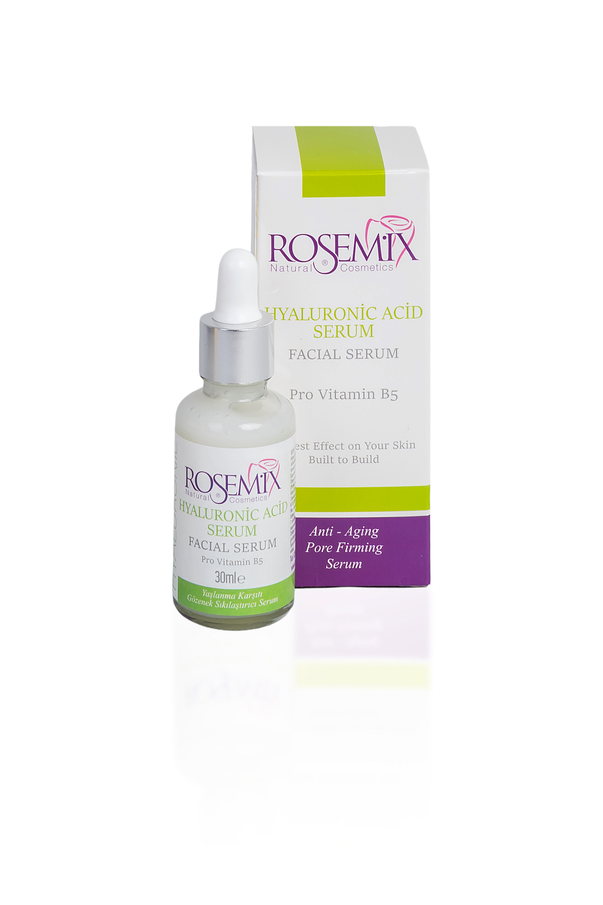 Rosemix - Hyalüronik Asit Serum -Pro Vitamin B5 - 2 Adetlik Set Ürün