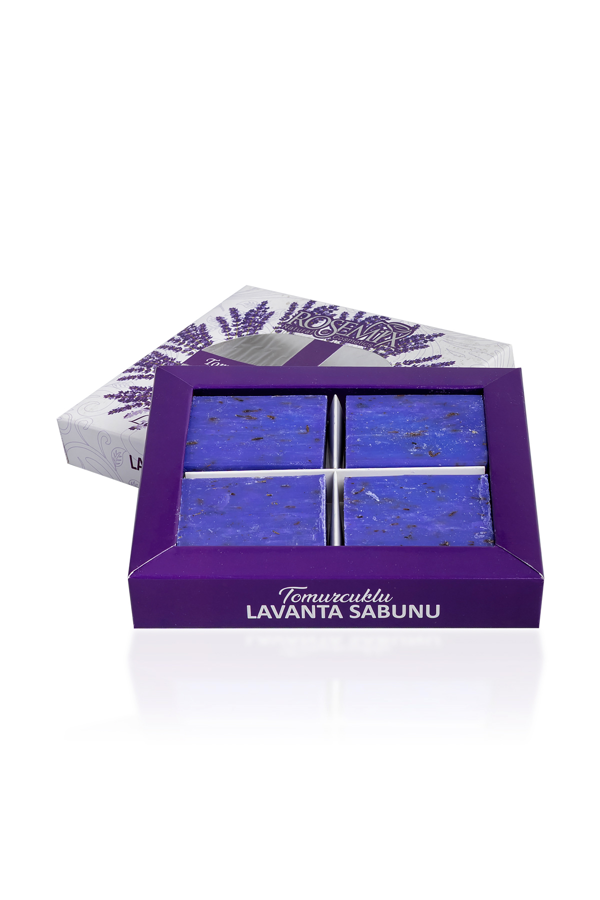 Rosemix - Lavanta Sabunu Kutulu 4 X 80 Gr - 2 Adetlik Set Ürün