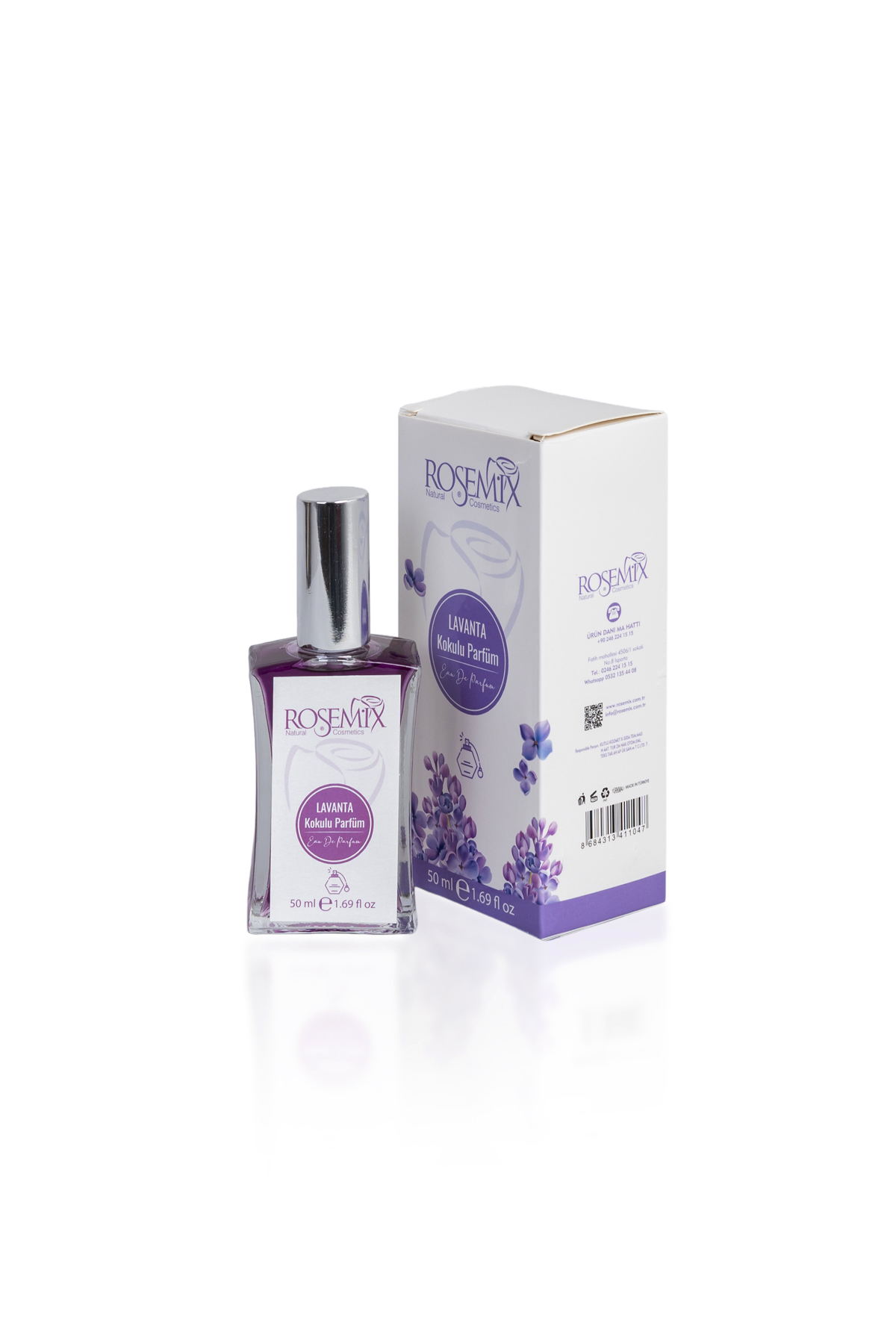 Rosemix - Lavanta Parfüm 50 Ml - 2 Adetlik Set Ürün