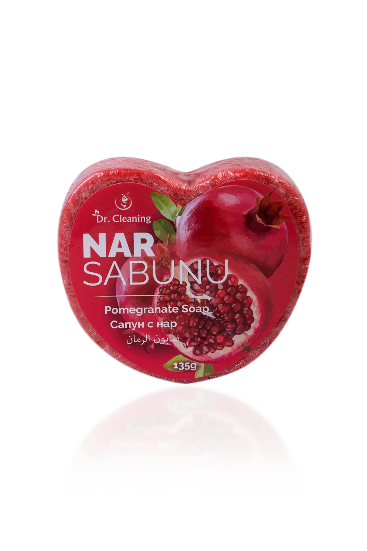 Dr. Cleaning - Nar Kalp Sünger Sabun 135 Gr - 2 Adetlik Set Ürün