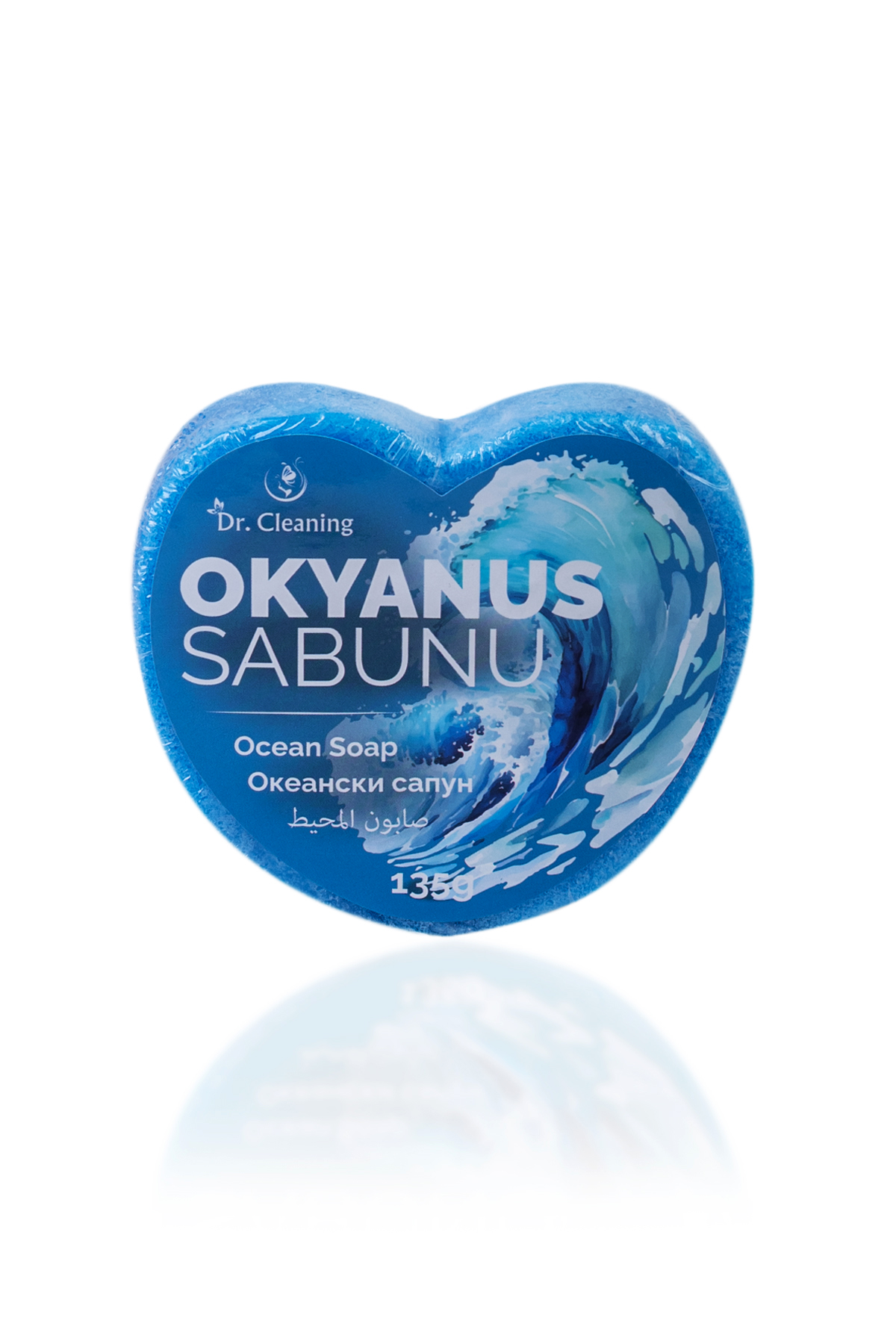 Dr. Cleaning - Okyanus Kalp Sünger Sabun 135 Gr - 2 Adetlik Set Ürün