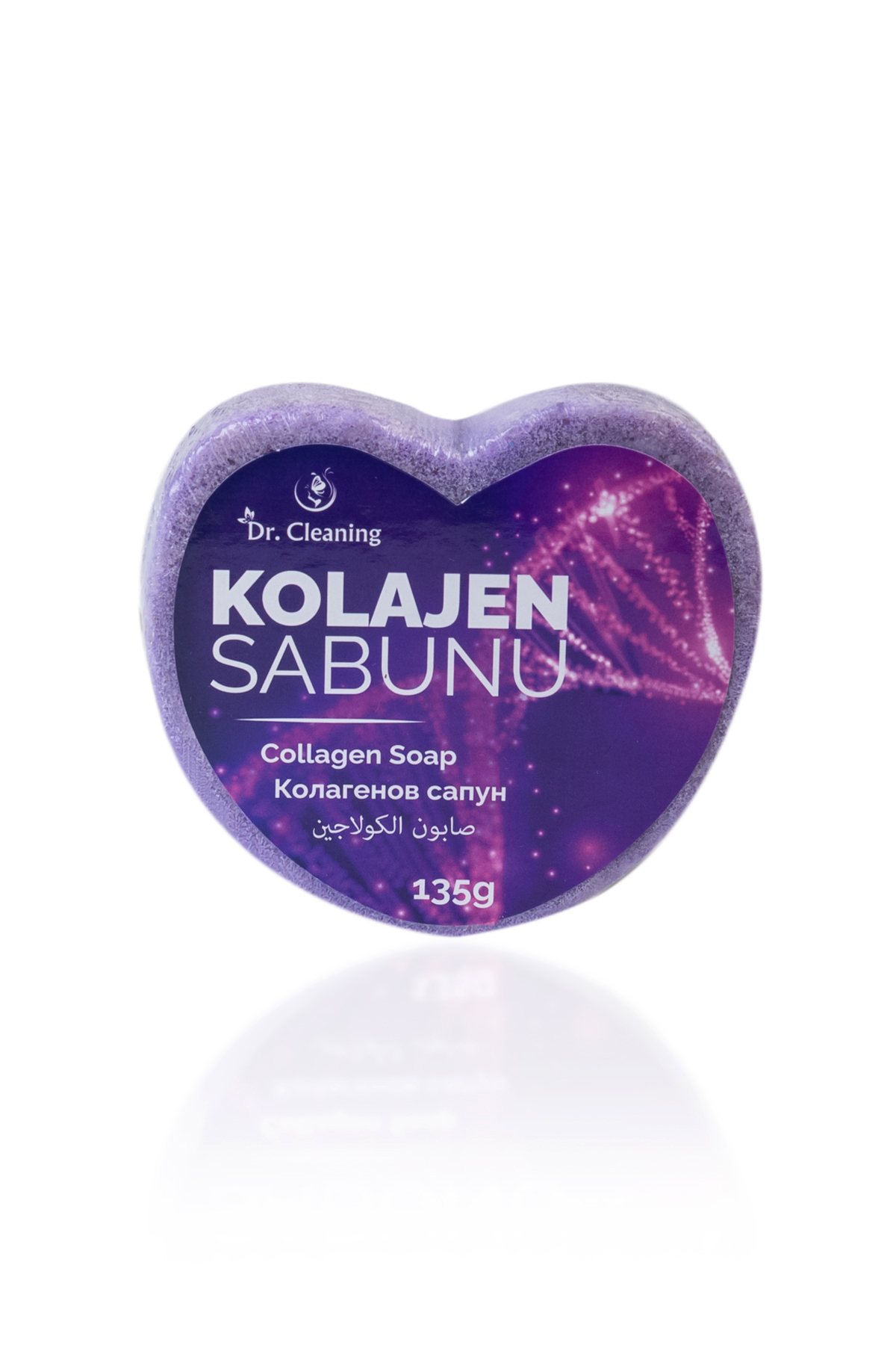 Dr. Cleaning- Kolojen Kalp Sünger Sabun 135 Gr - 2 Adetlik Set Ürün