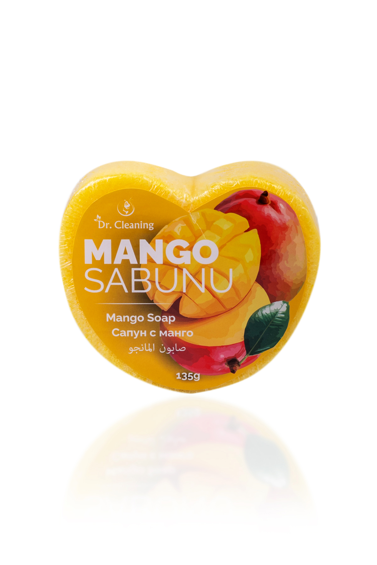Dr. Cleaning - Mango Kalp Sünger Sabun 135 Gr - 2 Adetlik Set Ürün
